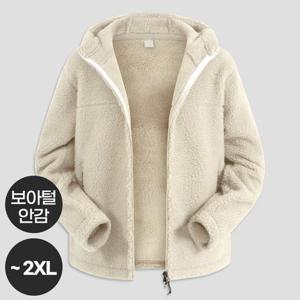 [탑보이] 플리스 오버핏 양털 덤블 후드점퍼 (RT885)