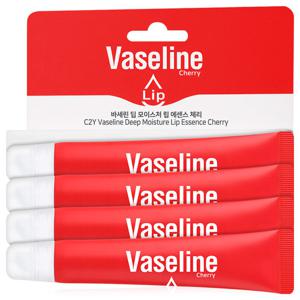 (총 80ml) ♥2+2♥ 바세린 딥 모이스처 고보습 립에센스 체리, 허니 20ml 4개 택 1 / 튜브형 립밤 립케어