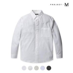[프로젝트엠][프로젝트엠] 남성 오버핏 포켓 셔츠_EPD2WC1333