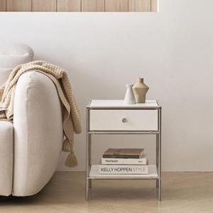 [비밀특가] 마린 E0자재 미드센츄리 거실 모듈 소파 침대 협탁 400 MWF333C