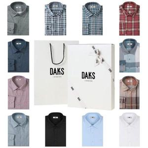 갤러리아_닥스셔츠 25FW 와이셔츠 체크 단색 남방 캐주얼 정장셔츠 DLA3SHD