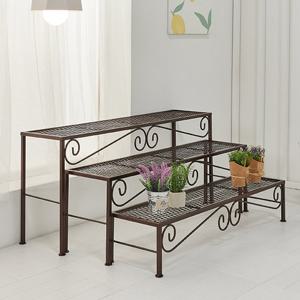 (택배착불) 시리아 국내산 사각 철재화분대세트 화분진열대세트