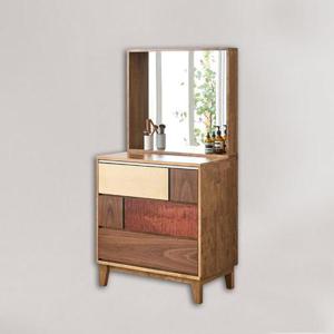 아디 고무나무 원목 화장대 세트 800 (착불배송)
