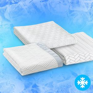 ★전사이즈 균일가 ★[애끌리아]시즌오프 눕자마자 시원한 3중직 접촉 냉감 패드