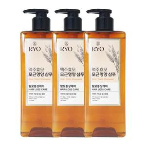 [려]려 맥주효모 모근영양 샴푸 600ml x3