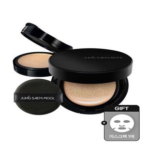 [정샘물]에센셜 스킨 누더 롱웨어 쿠션(본품+리필)+마스크팩 증정