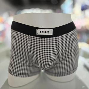 [예스]블랙체크남자드로즈YSMDA442_CA