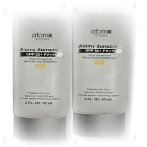 [뷰티나라] 애터미 선크림 베이지 60ml 2개입