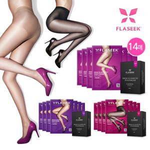 [플레시크] 고탄력 팬티스타킹 14매세트