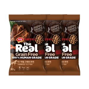 [하림펫푸드] 더리얼 그레인프리 오븐베이크드 양고기 어덜트 50g x3