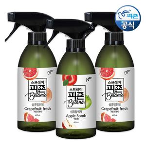 스프레이 피죤 보타닉 섬유탈취제 490mlx3개 / 땀냄새 제거,탈취,정전기방지