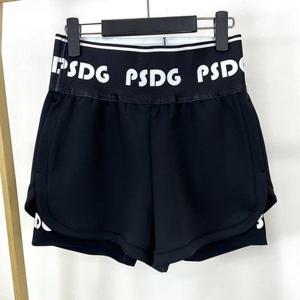 [파사디골프]로고 밴드 숏 팬츠 블랙 여성 반바지 P23MSP595M