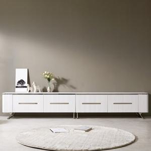 스코나 리벨스 템바보드 실버 포세린 세라믹 2800 거실장 TV장