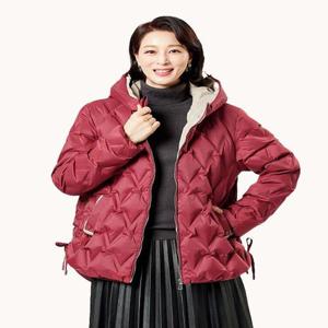 [마담엘레강스][마담엘레강스] 브이로그 구스다운 점퍼 K234JP01