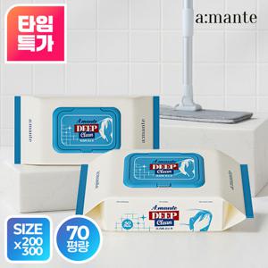 [신제품 런칭 EVENT] 물걸레청소포 먼지 바닥 청소물티슈 대형 10팩 300매