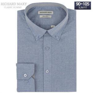 슬라브 솔리드 슬림핏 와이셔츠 - 리차드막시 SMA1272