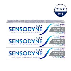 센소다인 엑스트라 화이트 민감성 치약 120g x3개