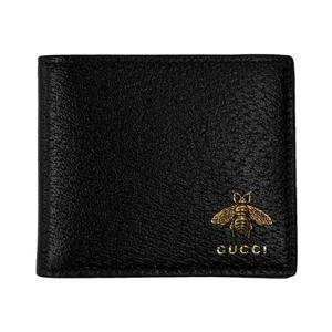 구찌 애니멀리에 남성 반지갑 523664 DJ20T 1000 블랙