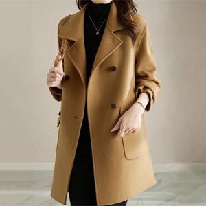 [패션시그널] 스퀘어빅포켓 모직하프코트 FD45D6