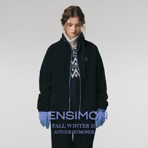 [벤시몽]25FW 벤시몽 여성 배색포인트 플리스 셋업