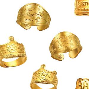 [별이랑]24k 순금돌반지 best 01(5종 택1) 1.875g