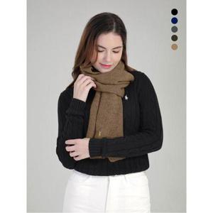 [폴로]랄프로렌 포니자수 니트 울 머플러 택1