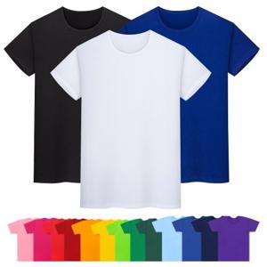 제이케이 국산 코마사 순면100% 남자 여자 기본 무지 티셔츠 반팔티 면티 XS 3XL