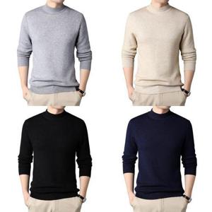 [라일리] Rly 남자 가을 겨울 니트 목폴라 남성 니트티 반폴라