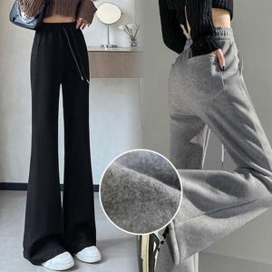 [힙제이]건강한 기모 부츠컷 겨울팬츠 여성 트레이닝 와이드핏 나팔바지