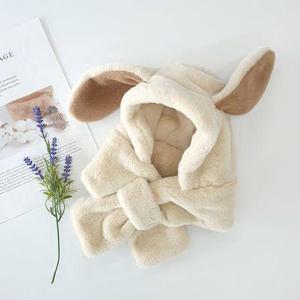 [우주아이]토끼포근 목도리모자/ 유아 아동 겨울 털모자 겨울모자