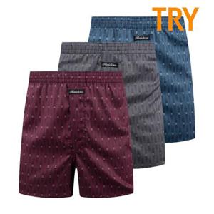 [트라이]트라이 남성 순면 트렁크팬티 80수 레이더스 사각박서 3매입 패턴B