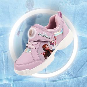 프로월드컵키즈 겨울왕국2 네일 라이팅 아동운동화(PL) 캐릭터아동화 PWX