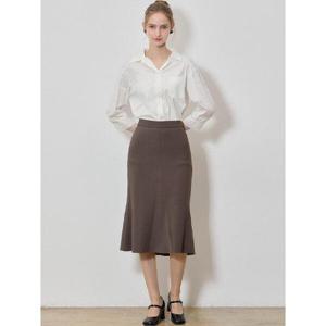 [쉬즈미스][쉬즈미스(SHESMISS)] 슬릿 헴 머메이드 스커트 (택가격 178000원)