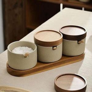 Z5026 우드 숟가락 양념통 3구세트 (스텐티스푼 증정) (WFFVCVW)