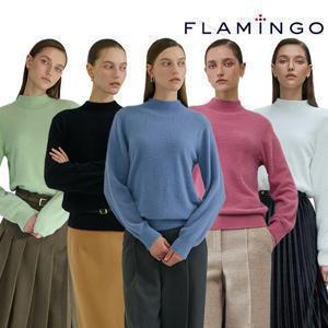 [후라밍고] 25FW 윈터 페더얀 클라우드 눈꽃 니트 3종