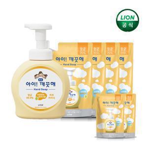 ★1만원대 단독특가★ 아이깨끗해 핸드워시 490ml + 450ml 4개 + 100ml 2개 증정
