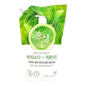 1.2L 대용량 리필 애경 순샘 베이킹소다 주방세제 (WB6DB2A)