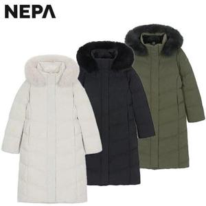 [네파]겨울용 여성 프리미아 롱 구스 다운자켓 - 7K82069_HDD