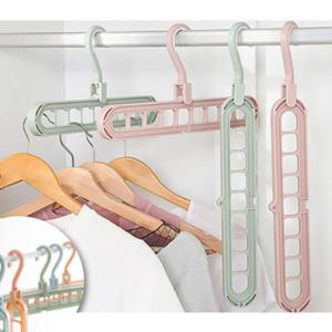 그린 1개 9구 옷걸이용 여러 벌 걸수있는 옷걸이 멀티 (WD0D77A)