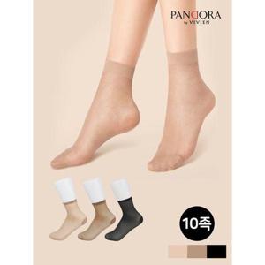 [비비안]판도라by 누드토우 발목스타킹 앵클삭스 10족 psk3830n
