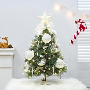 [도토로]60cm 눈의요정 뉴리얼 솔잎눈꽃트리 풀세트(전구포함)