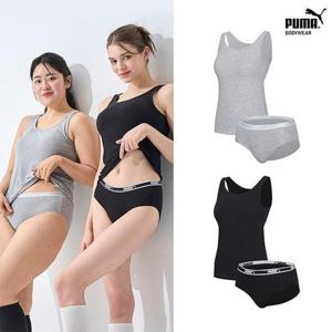 [푸마] 여성 말랑 터치 휴식 브라탑+팬티 2종 택일