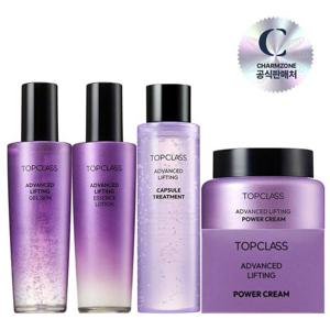 참존 탑클래스 어드밴스드 4종세트(스킨+로션+파워크림+트리트먼트)+쇼핑백