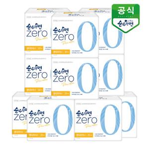 순수한면 생리대 제로 롱팬티라이너 20P x 10팩