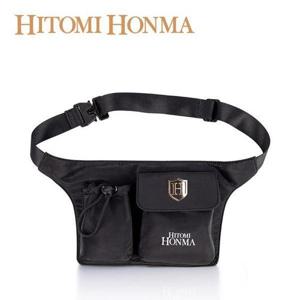 [히토미혼마]히토미 혼마 초경량 원터치 버클 파크골프 힙색 파우치 허리가방