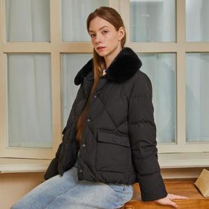 ★한정수량타임특가★[정가 149,000원] 유로모피 로안 렉스 트리밍 덕다운 자켓