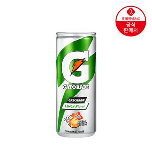 [롯데칠성] 게토레이 240ml x 30캔(레몬)