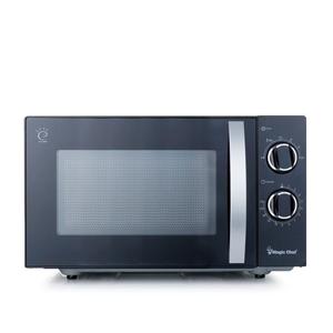 회전하지 않는 매직쉐프 플랫타입 20L 다이얼식 전자레인지 전자렌지 MEM-GM20FB 블랙