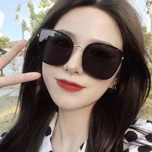 여성 패션둥근 사각 자외선차단 미러선글라스 케이스 (W911AA1)