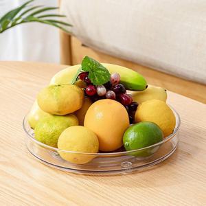 회전트레이 투명 양념통 냉장고 선반 화장품 정리대 라지 사이즈 L836